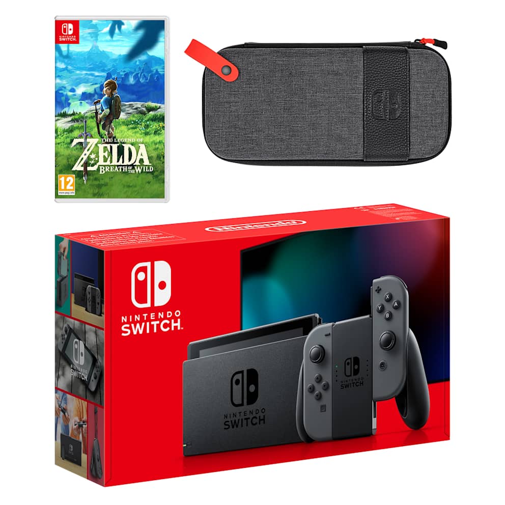 Nintendo Switch (Grey) The Legend of Zelda: Breath of the Wild